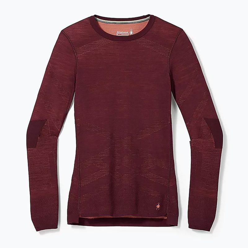 Dámská termoakční mikina Smartwool Intraknit Merino 200 Crew black cherry 4