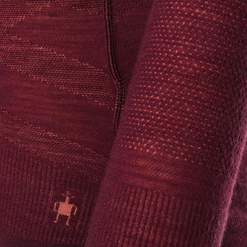 Dámská termoakční mikina Smartwool Intraknit Merino 200 Crew black cherry 3