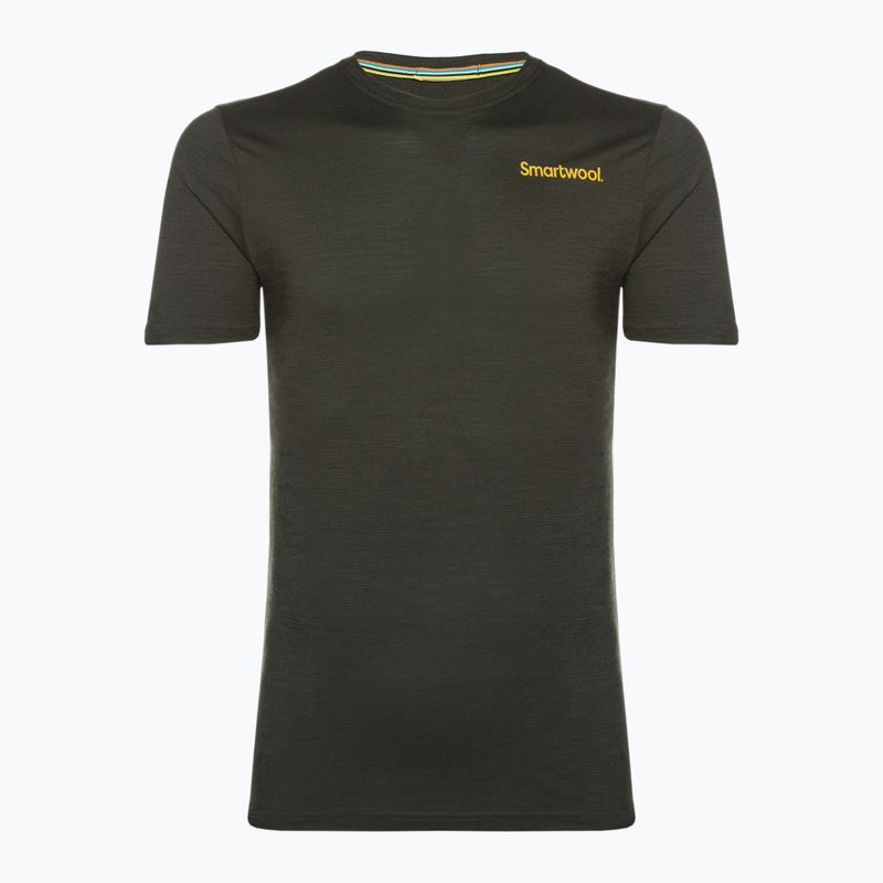 Pánské tričko Smartwool Memory Quilt Graphic Tee Guitar trekking shirt black 16834 4