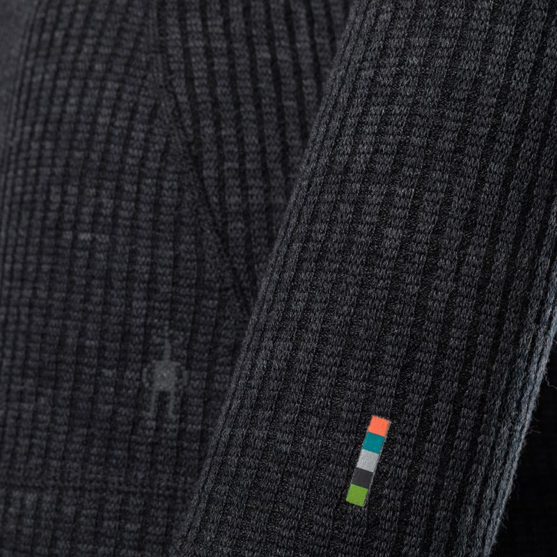 Dámská termoakční mikina Smartwool Thermal Merino Rib Turtleneck charcoal heather 3