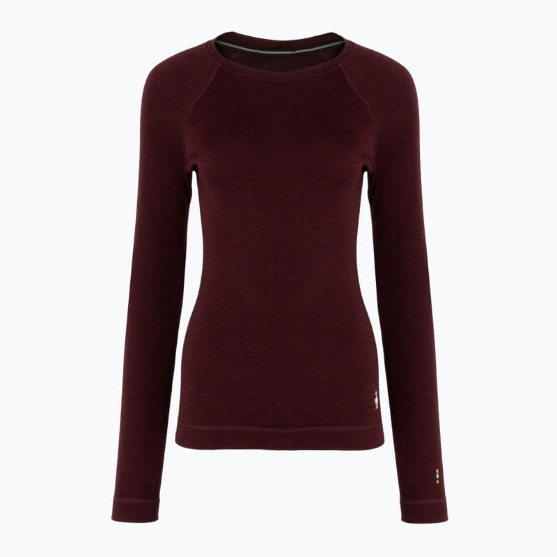 Dámské termotričko Longsleeve Smartwool Classic Thermal Merino Base Layer Crew Boxed black cherry heather