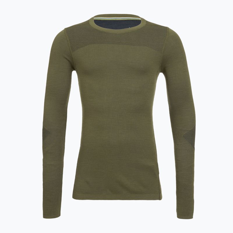 Pánská termoakční mikina Smartwool Intraknit Merino 200 Crew winter moss
