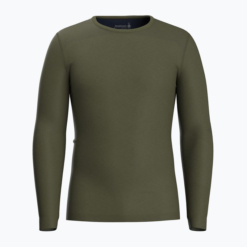 Pánská termoakční mikina Smartwool Intraknit Merino 200 Crew winter moss