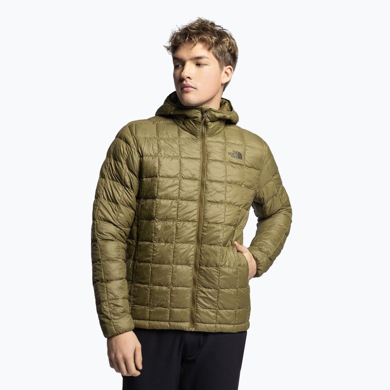 Pánská péřová bunda The North Face Thermoball Eco Hoodie 2.0 green NF0A5GLK37U1