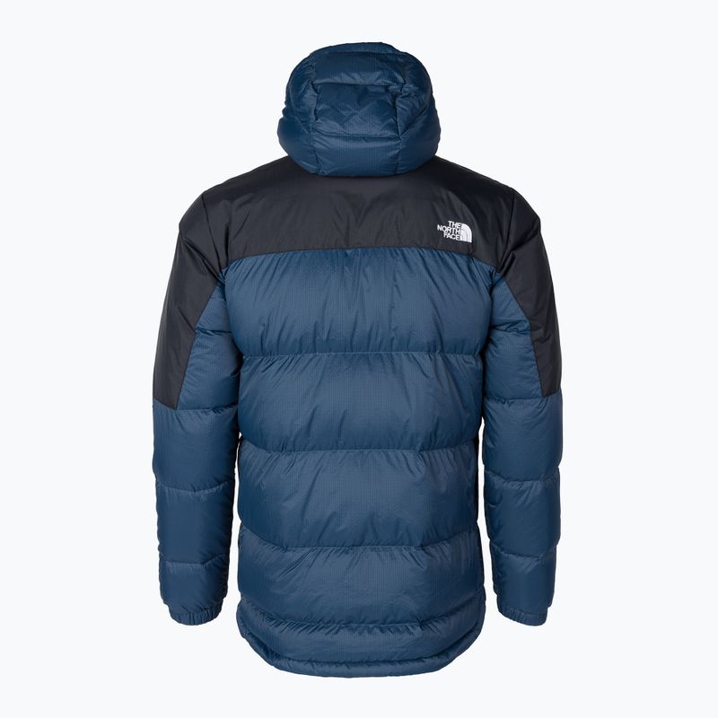 Pánská péřová bunda The North Face Diablo Down Hoodie shady blue/black 7