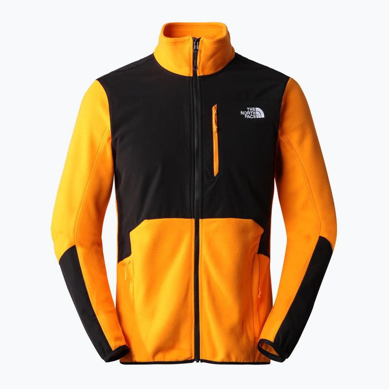 Pánská fleecová mikina The North Face Glacier Pro FZ black and orange NF0A5IHS7Q61 8