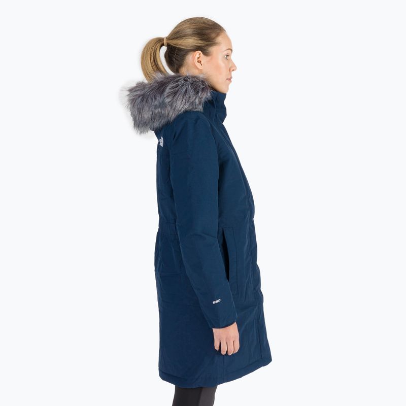 Dámská péřová bunda The North Face Arctic Parka navy blue NF0A4R2V8K21 3