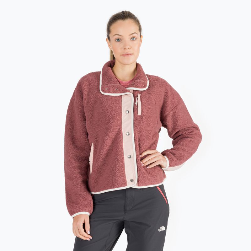 Dámská fleece mikina The North Face Cragmont Fleece růžová NF0A5A9L93Z1