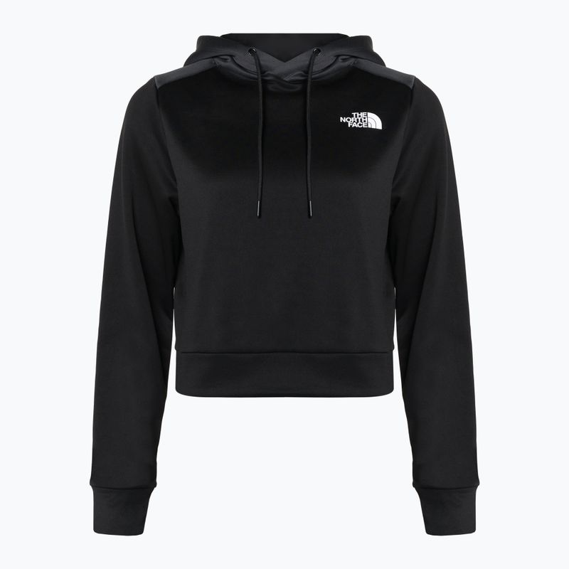 Dámská trekingová mikina The North Face Reaxion Fleece P/O Hoodie černo-šedá NF0A7ZACKT01 4