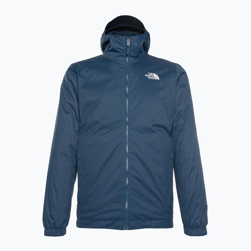 Pánská bunda do deště The North Face Quest Insulated shady blue/black heather