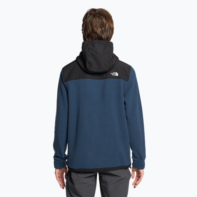 Pánská fleecová mikina The North Face Alpine Polartec 200 FZ Hooded navy blue NF0A7UJ7MPF1 2