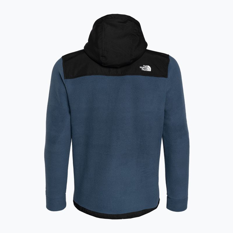 Pánská fleecová mikina The North Face Alpine Polartec 200 FZ Hooded navy blue NF0A7UJ7MPF1 6
