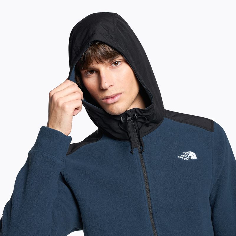 Pánská fleecová mikina The North Face Alpine Polartec 200 FZ Hooded navy blue NF0A7UJ7MPF1 3