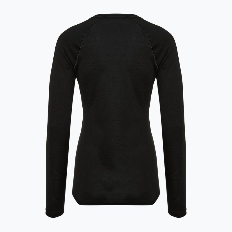 Dámská termoakční mikina Smartwool Classic All-Season Merino Base Layer Crew Boxed black 2