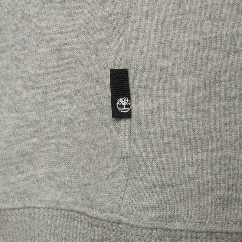 Pánská mikina  Timberland Tree Logo Hoodie medium grey heather 4