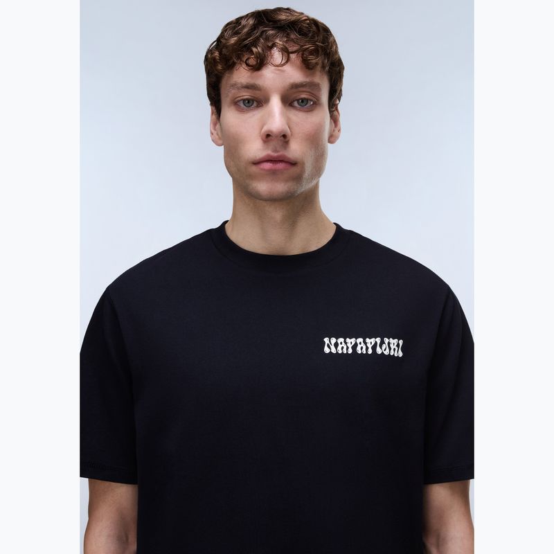 Pánské tričko Napapijri S-Sol black beauty 4