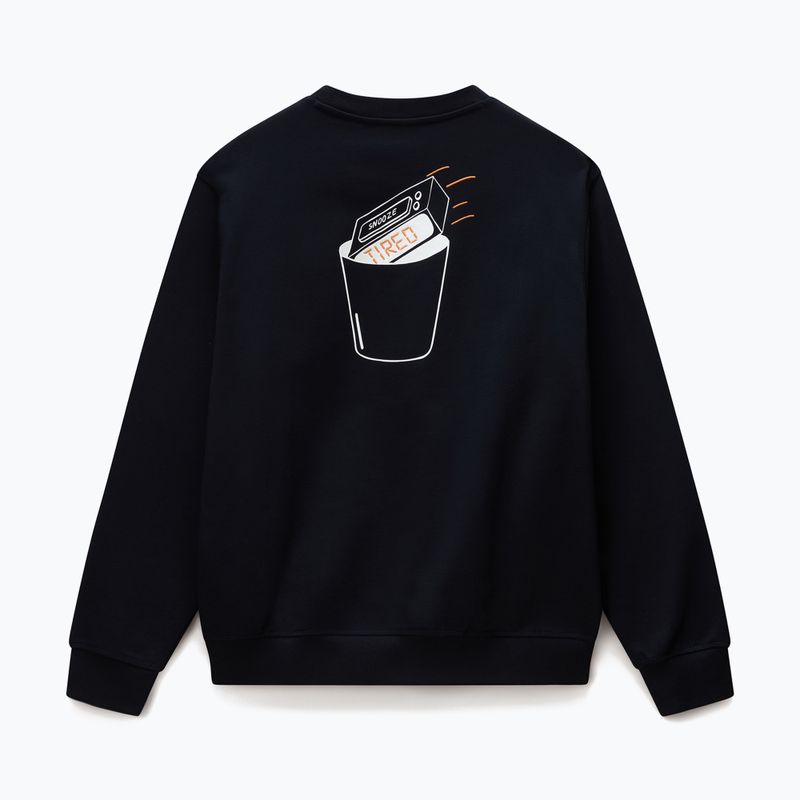 Pánská mikina Napapijri Relaxed Fit black beauty 7