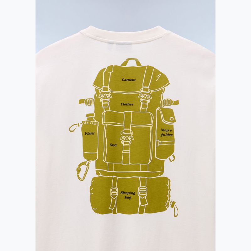 Pánské tričko Napapijri S-Flint white whisper 7