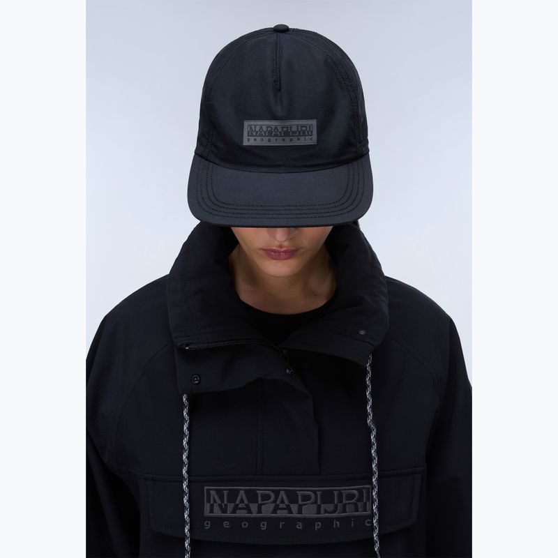 Pánská kšiltovka Napapijri F-Box Logo black beauty 4
