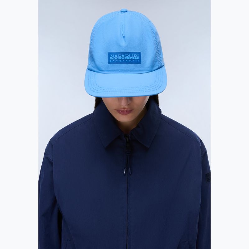 Pánská kšiltovka Napapijri F-Box Logo blue jasper 5
