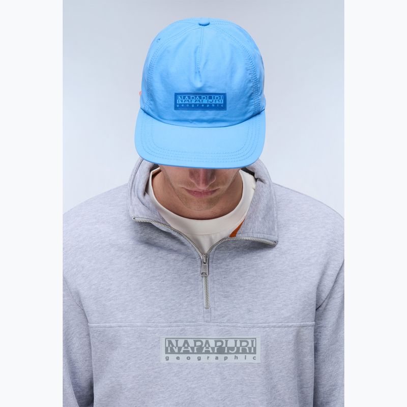 Pánská kšiltovka Napapijri F-Box Logo blue jasper 6
