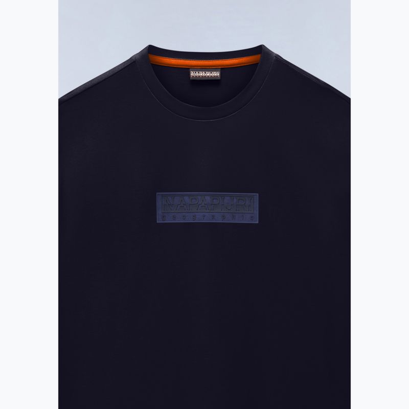 Pánské tričko Napapijri S-Box Logo navy blue 6
