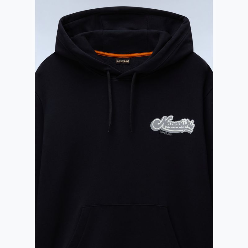 Pánská mikina Napapijri B-Zinc H black beauty 3
