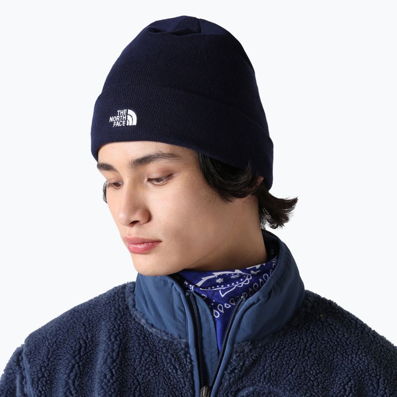 Pánská trekingová čepice The North Face Norm Beanie summit navy 3