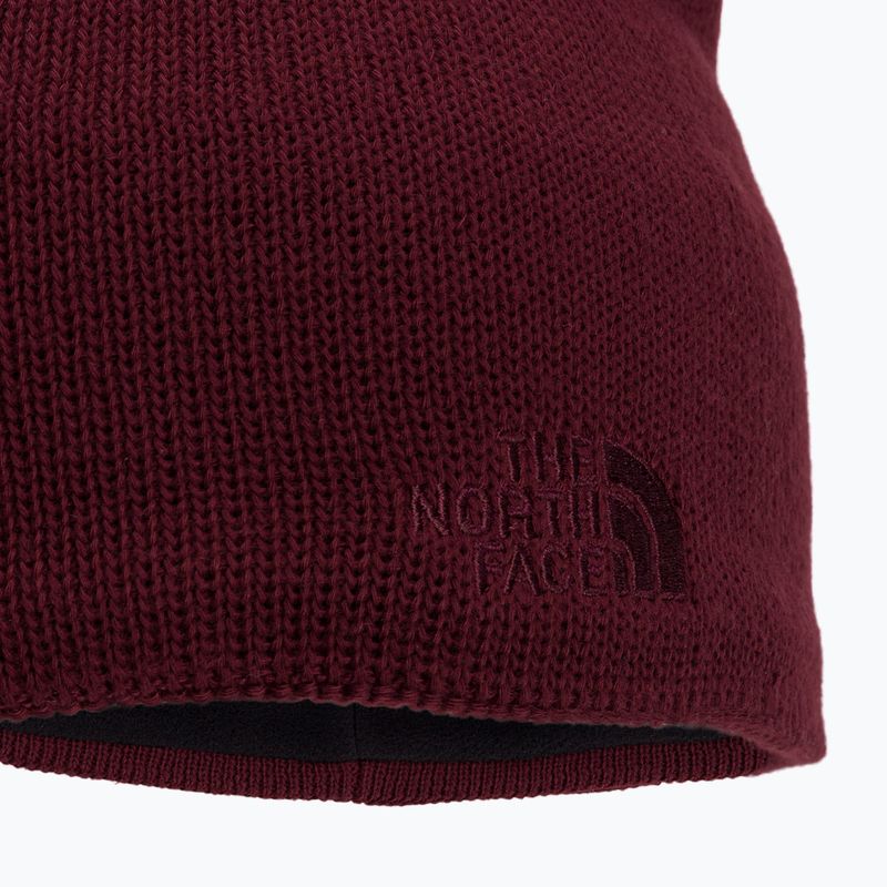 Zimní čepice The North Face Bones Recycled červená NF0A3FNS6R31 3