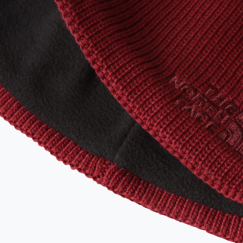 Zimní čepice The North Face Bones Recycled červená NF0A3FNS6R31 4
