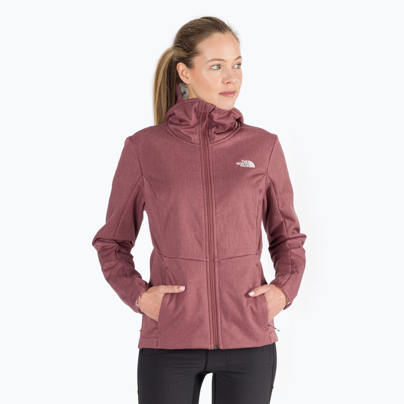 Dámská softshellová bunda The North Face Quest Highloft Soft Shellt růžová NF0A3Y1K7A21