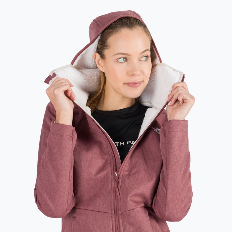 Dámská softshellová bunda The North Face Quest Highloft Soft Shellt růžová NF0A3Y1K7A21 7