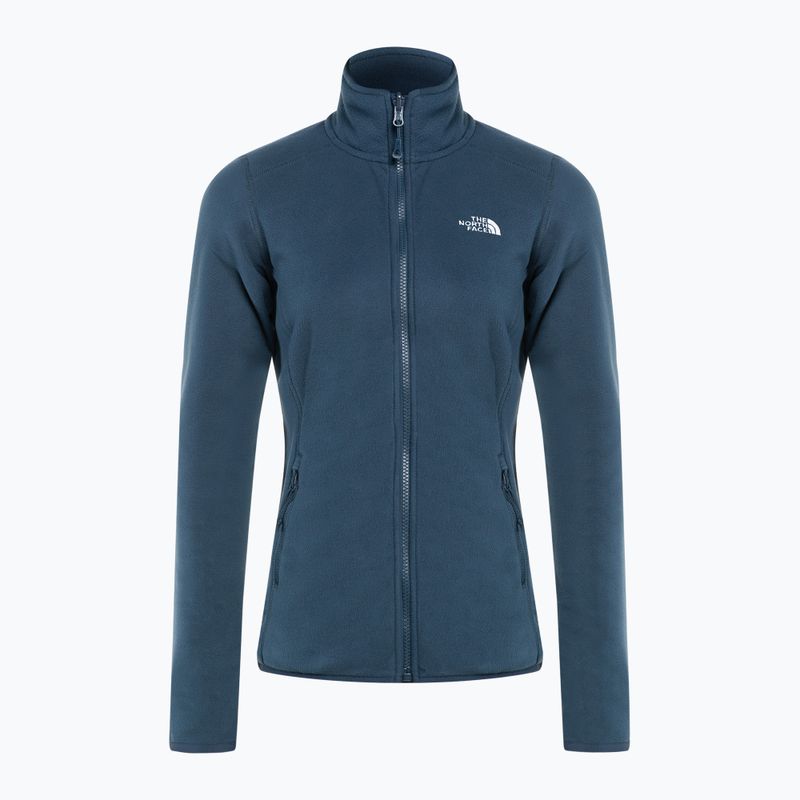 Dámská fleecová mikina The North Face 100 Glacier FZ tmavě modrá NF0A5IHO8K21