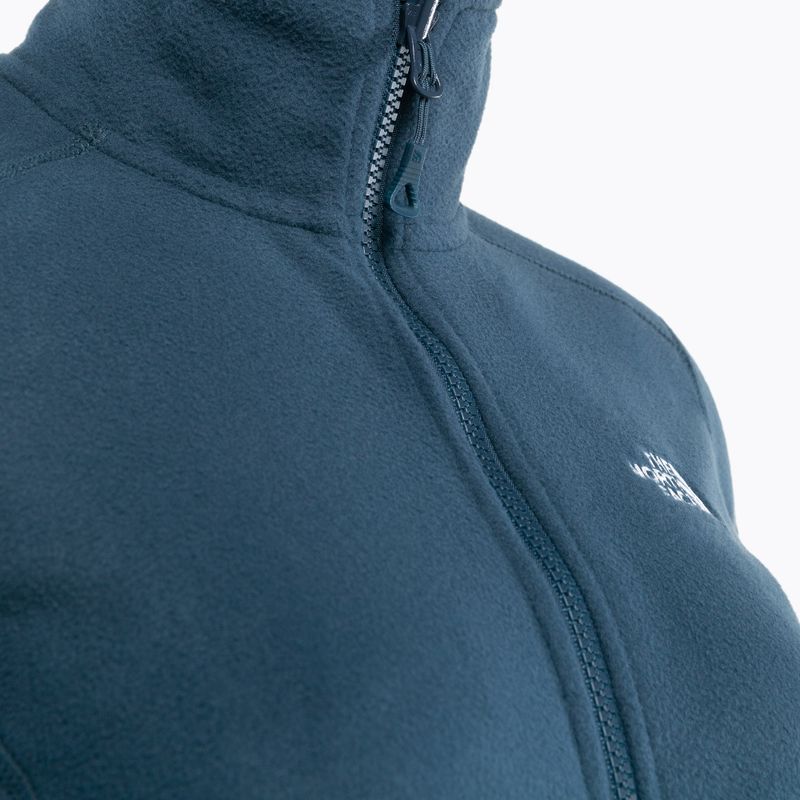 Dámská fleecová mikina The North Face 100 Glacier FZ tmavě modrá NF0A5IHO8K21 5
