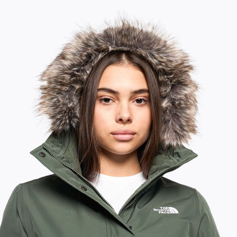 Dámská péřová bunda The North Face Zaneck Parka zelená NF0A4M8YNYC1 3
