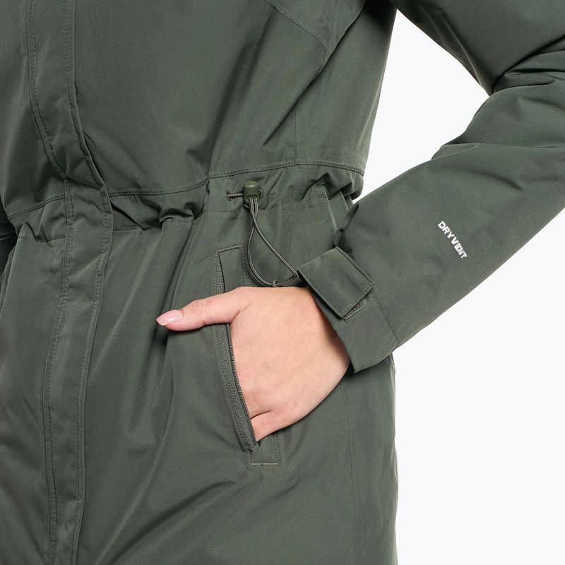 Dámská péřová bunda The North Face Zaneck Parka zelená NF0A4M8YNYC1 4