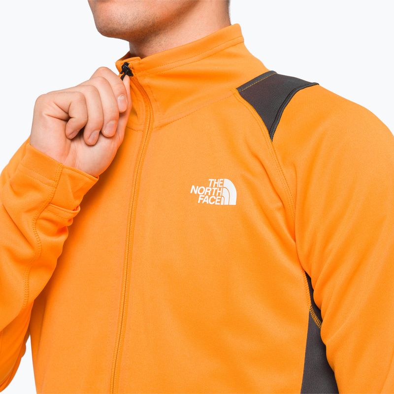 Pánská treková mikina The North Face AO Midlayer FZ Hoodie žlutá NF0A5IMF8M61 6