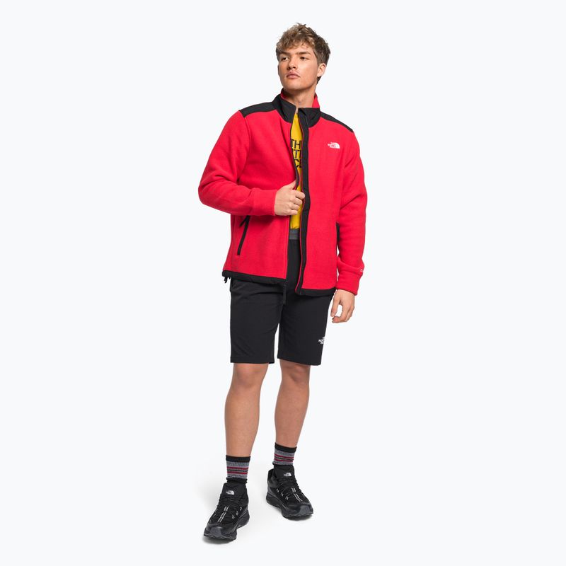 Pánská fleecová mikina The North Face Alpine Polartec 200 FZ červená NF0A7WWLKZ31 2