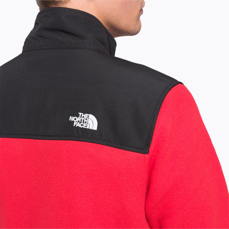 Pánská fleecová mikina The North Face Alpine Polartec 200 FZ červená NF0A7WWLKZ31 5