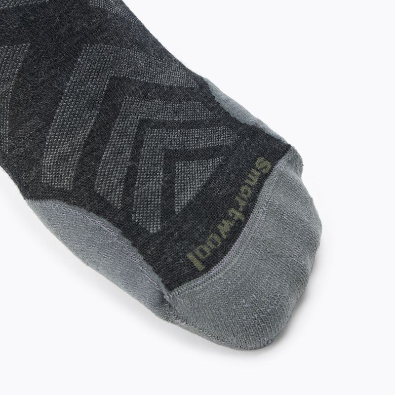 Trekové ponožky  Smartwool Athlete Edition Approach Crew charcoal 3