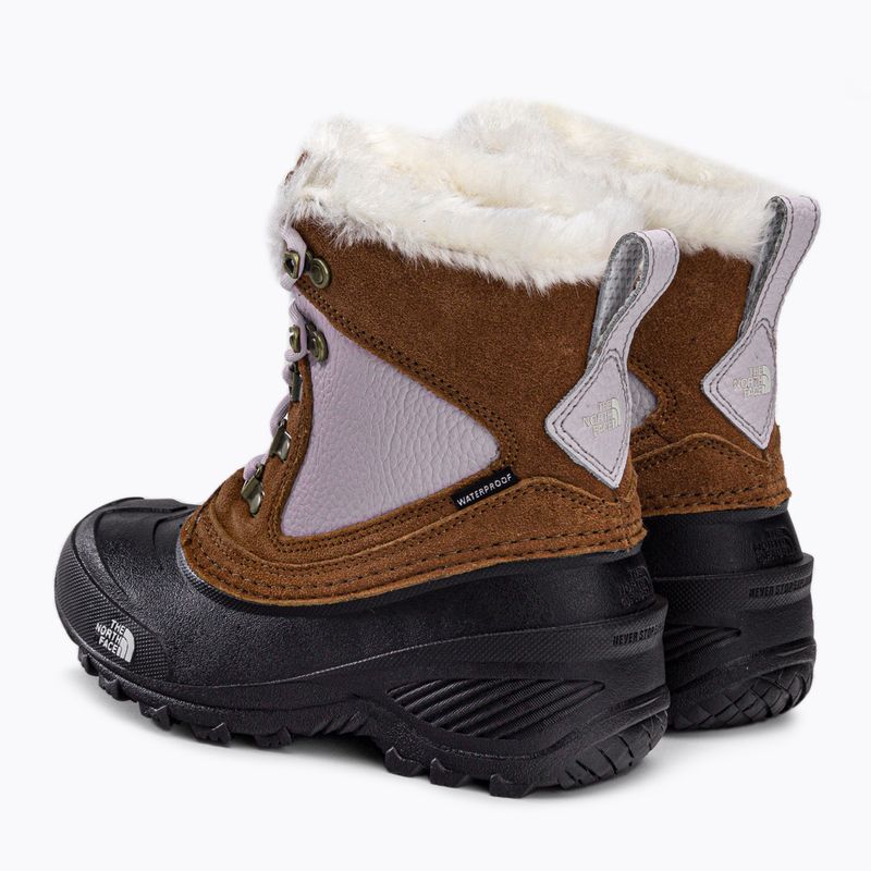 Dětské trekové boty The North Face Shellista Extreme brown NF0A2T5V9ZW1 3
