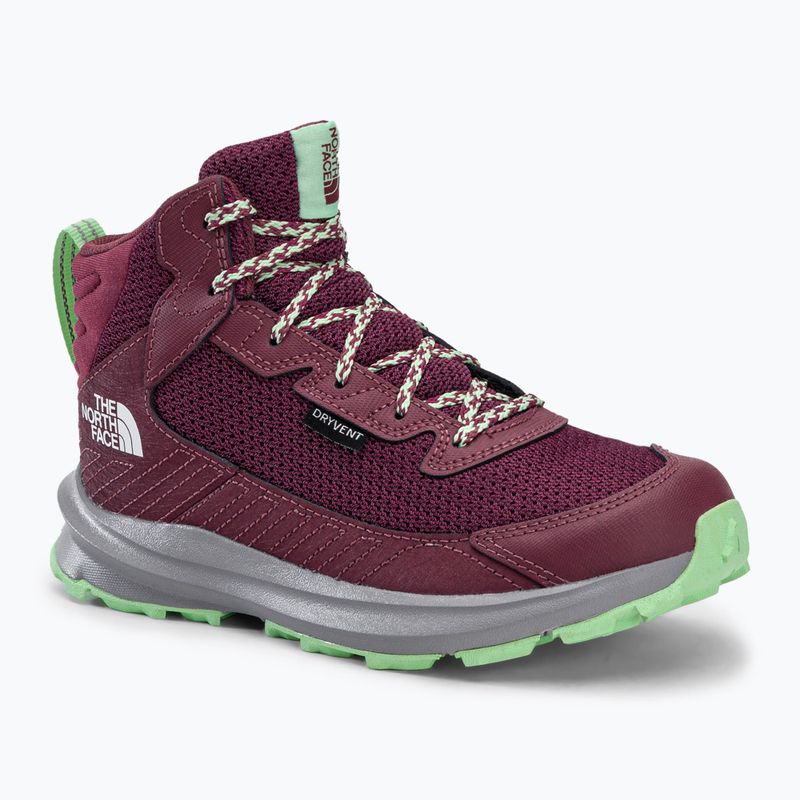 Dětské trekové boty The North Face Fastpack Hiker Mid WP pink NF0A7W5V9Z21