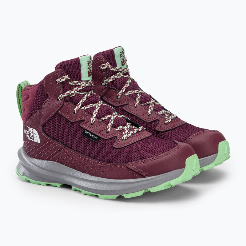 Dětské trekové boty The North Face Fastpack Hiker Mid WP pink NF0A7W5V9Z21 5
