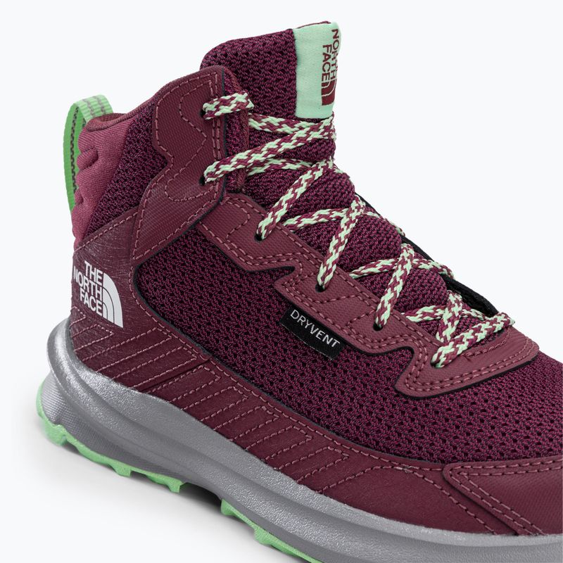 Dětské trekové boty The North Face Fastpack Hiker Mid WP pink NF0A7W5V9Z21 9