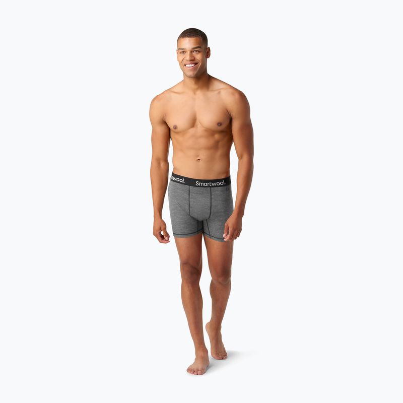 Pánské termoboxy Smartwool Brief Boxed medium gray heather 4