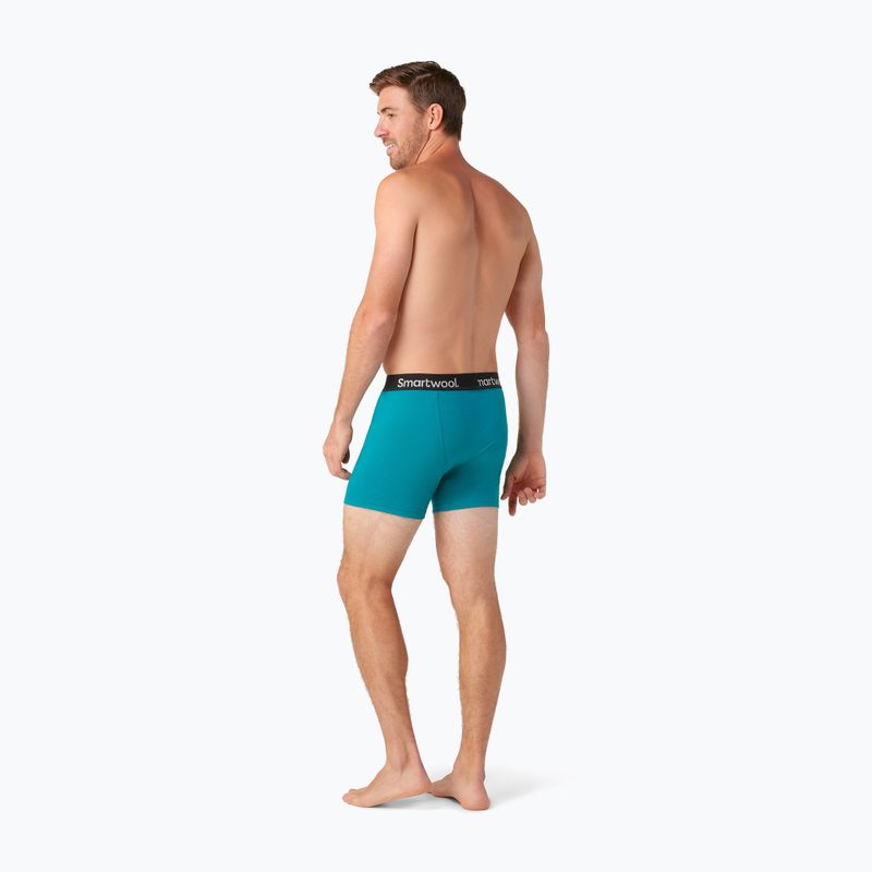 Pánské termoboxy Smartwool Brief Boxed deep lake 6