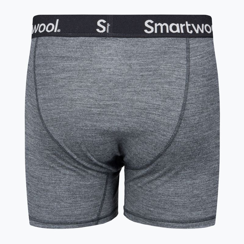 Pánské termoboxy Smartwool Brief Boxed medium gray heather 2