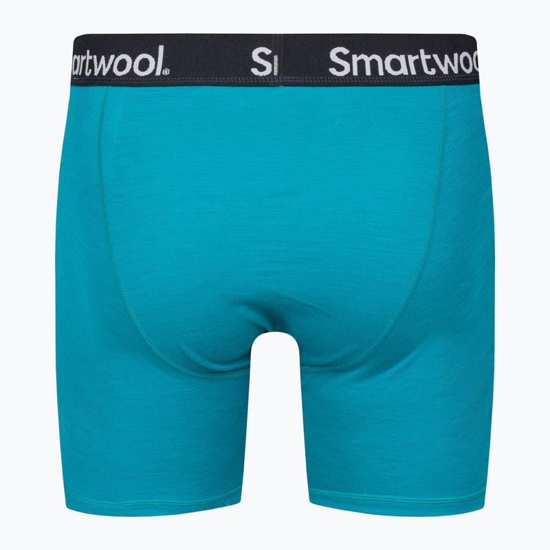 Pánské termoboxy Smartwool Brief Boxed deep lake 2