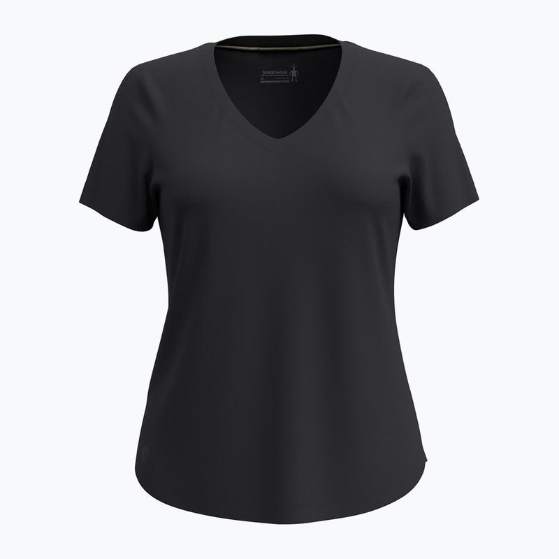 Dámské trekové tričko Smartwool Active Ultralite V-Neck black