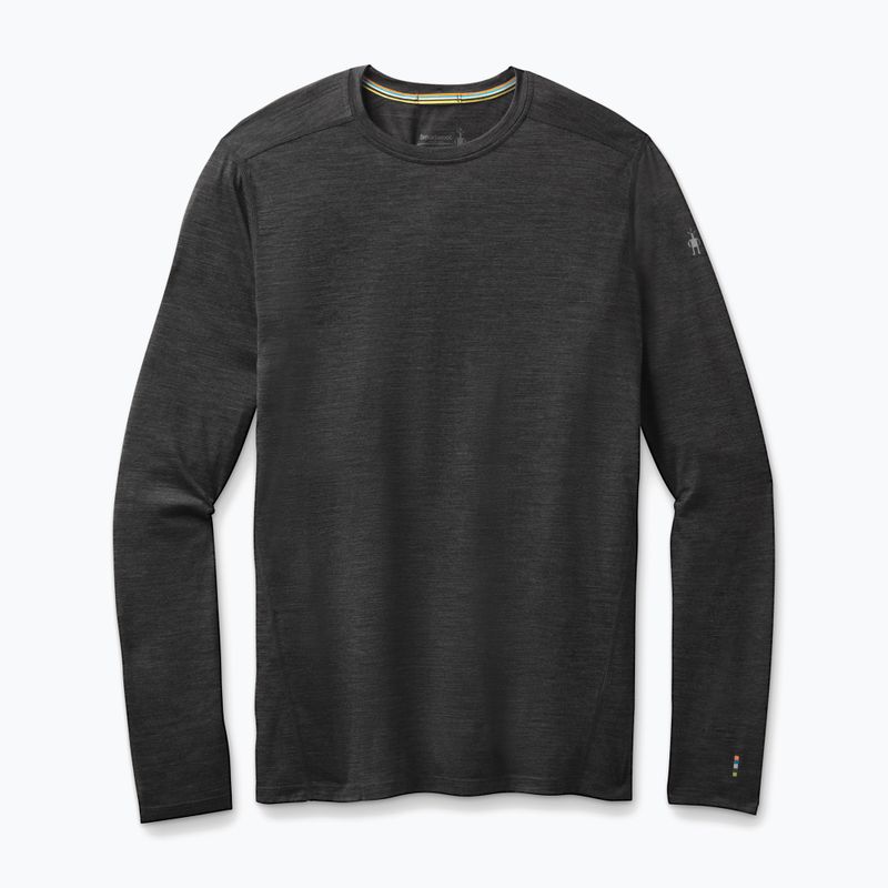 Pánská termoakční mikina Smartwool Classic All-Season Merino Baselayer Boxed iron heather 6